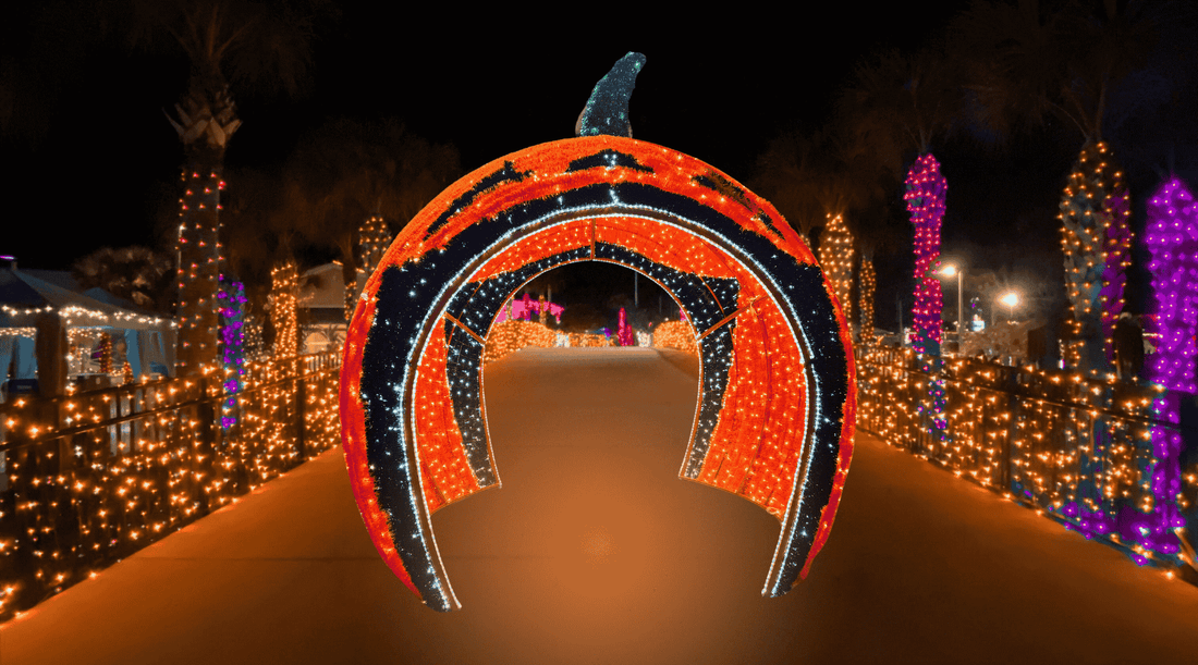 How to Create the Perfect Halloween Scene with Large Lighted Displays