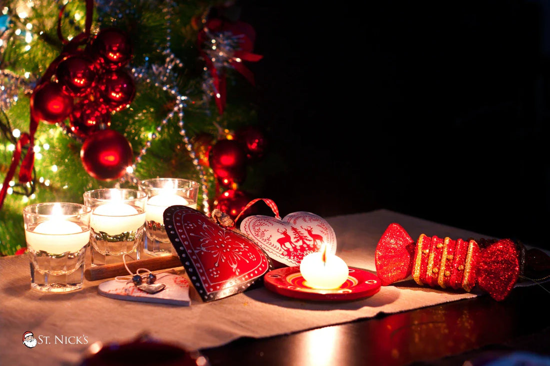 Valentine’s Day Decor from Your Christmas Holiday