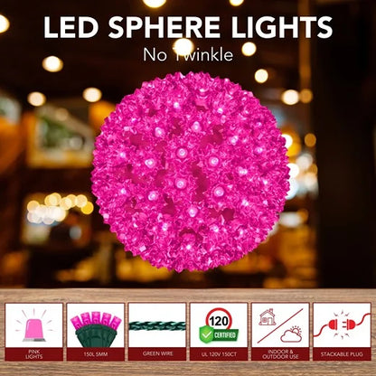 10-Pink-LED-Sphere-150L-5MM-4