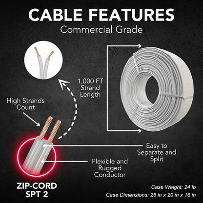 1000FT-WHITE-ZIP-CORD-SPT2-CABLE-5