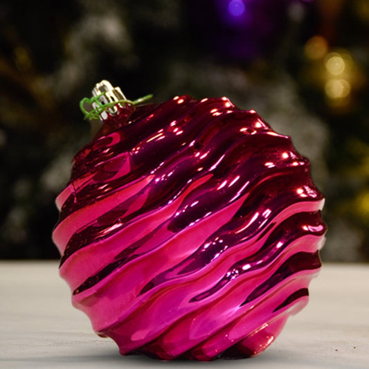 Raspberry Shiny Wave - 100MM -  Ornament