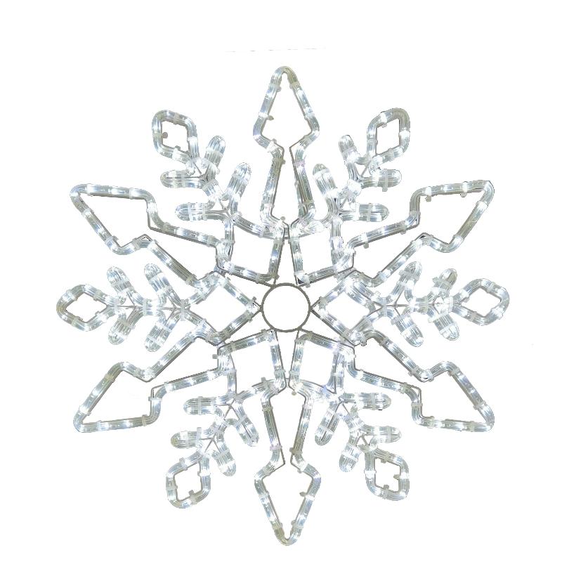 10FT Cool White Snowflake Lighted Display