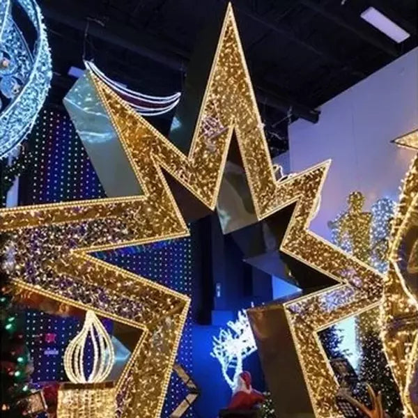 14ft-warm-white-twinkle-3d-star-lighting-and-decor-walkthrough-02