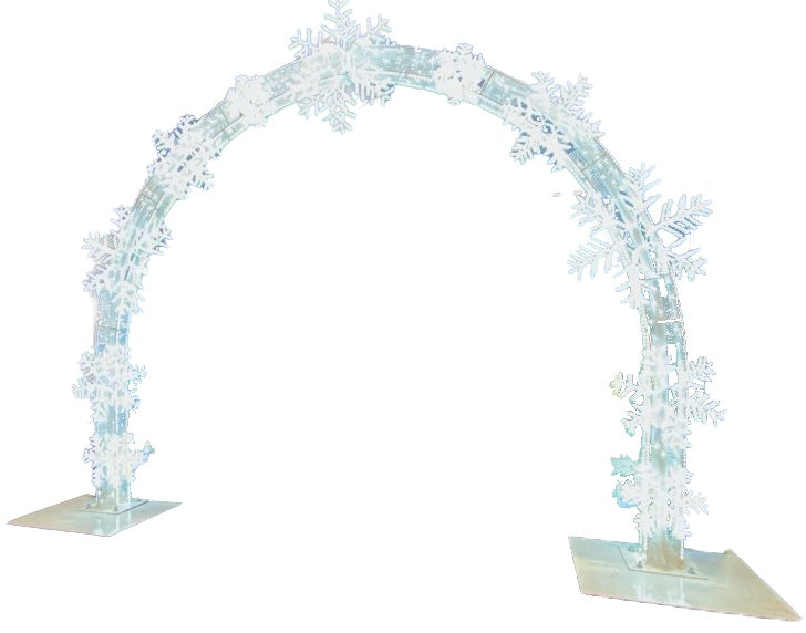 20FT Walkthrough Display Snowflake Arch 