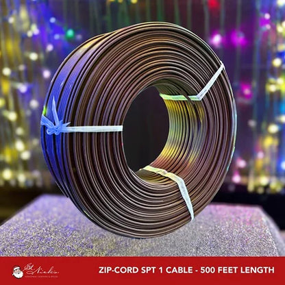 500FT-Brown-Zip-Cord-SPT-1-Cable-2