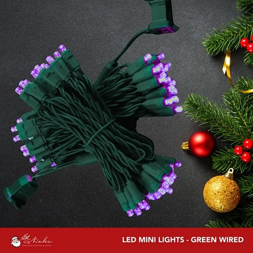 5MM-LED-Mini-Lights-Purple-Green-Wire-6-Spacing-5