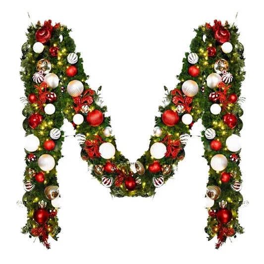 9x14-Pre-Decorated-Garland-Red-White-Silver-1