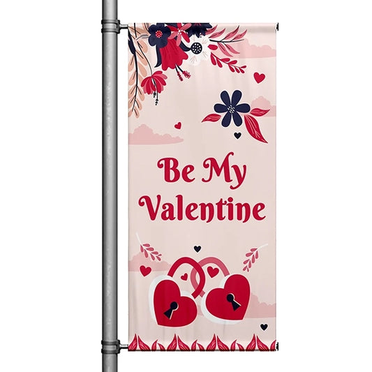 Be-My-Valentine-Pole-Banner-1