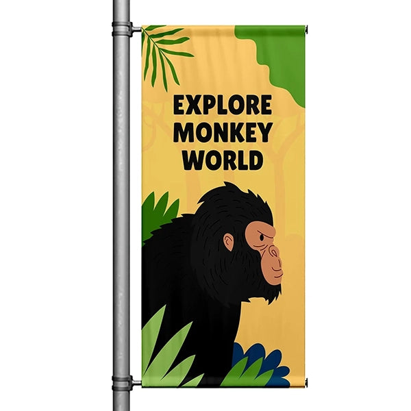 Explore-Monkey-World-Pole-Banner-1