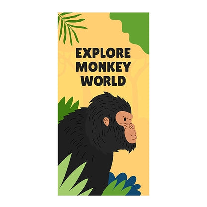 Explore-Monkey-World-Pole-Banner-2