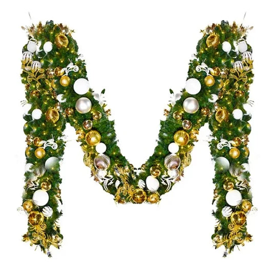 Green-Garland-Predecorated-Gold-Silver-and-White-with-Warm-White-Lights-9X14-1