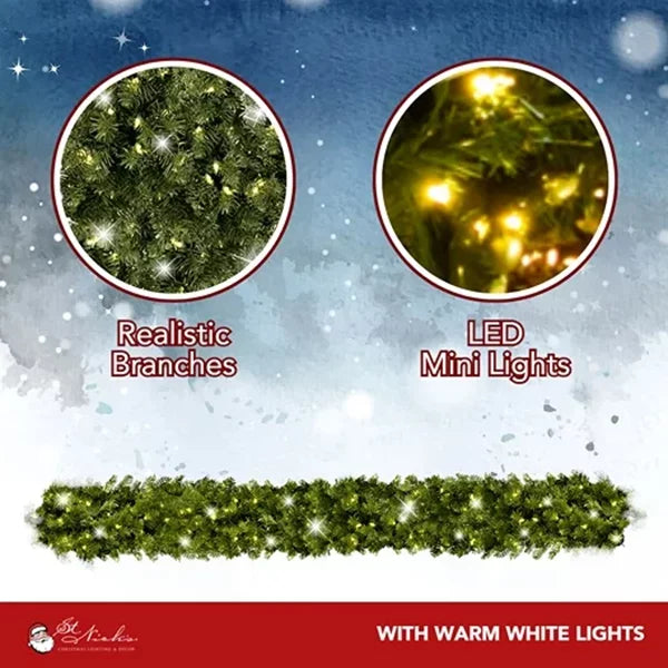 Green-Garland-with-Warm-White-Lights-9X14-3