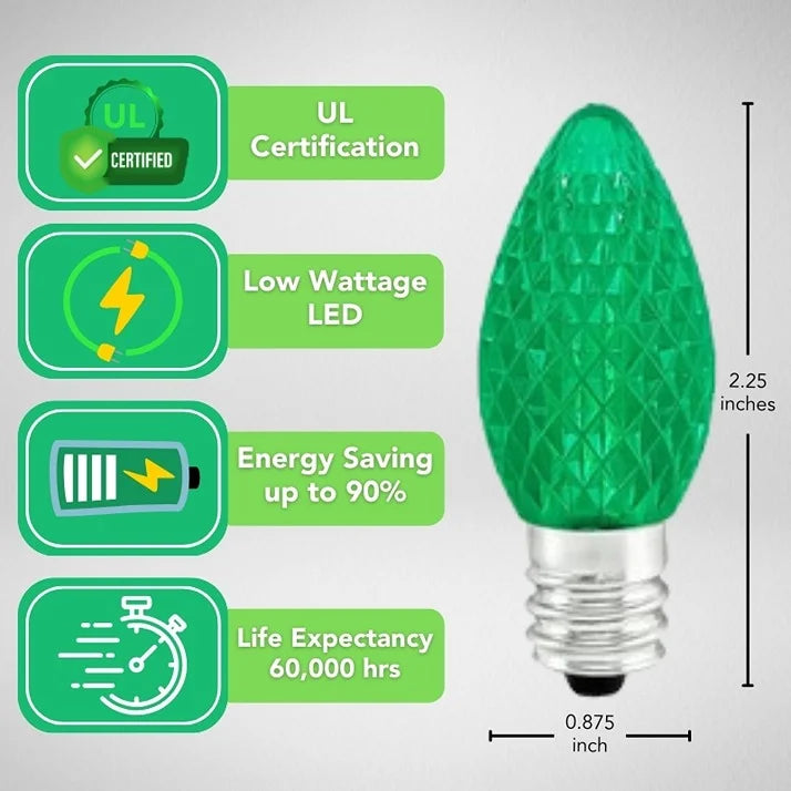 LED-C7-Bulb-Green-Faceted-25pcs-6