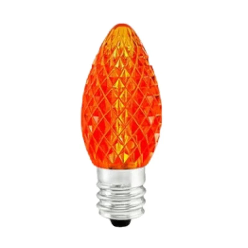 LED-C7-Bulb-Orange-Faceted-25pcs-1