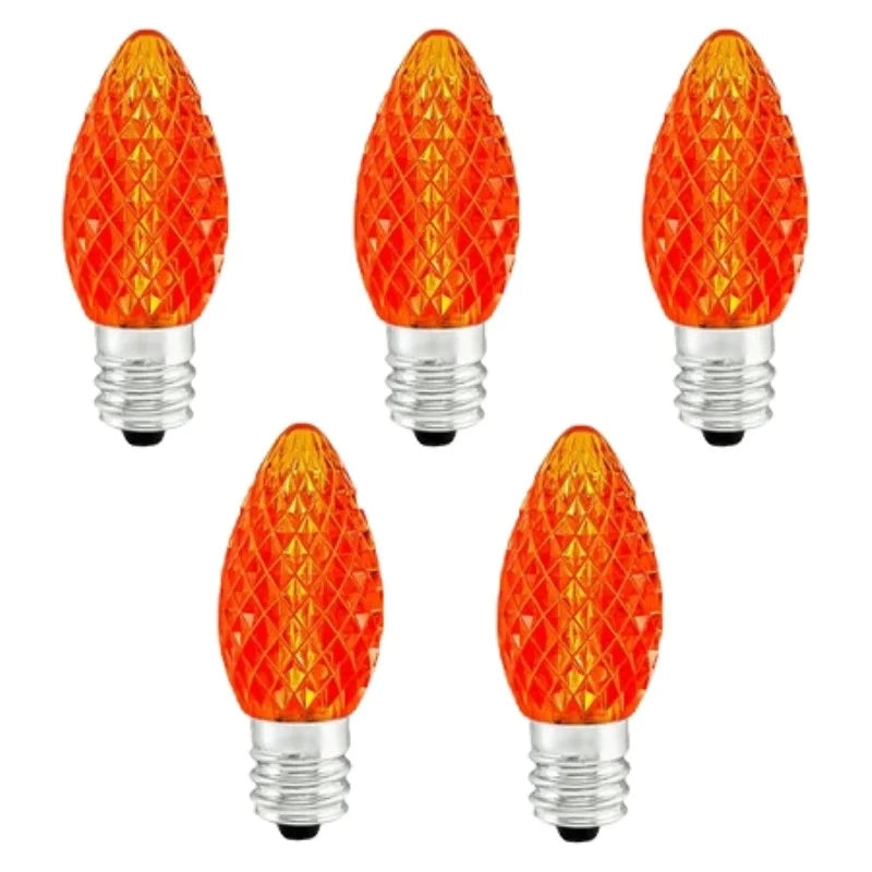 LED-C7-Bulb-Orange-Faceted-25pcs-3