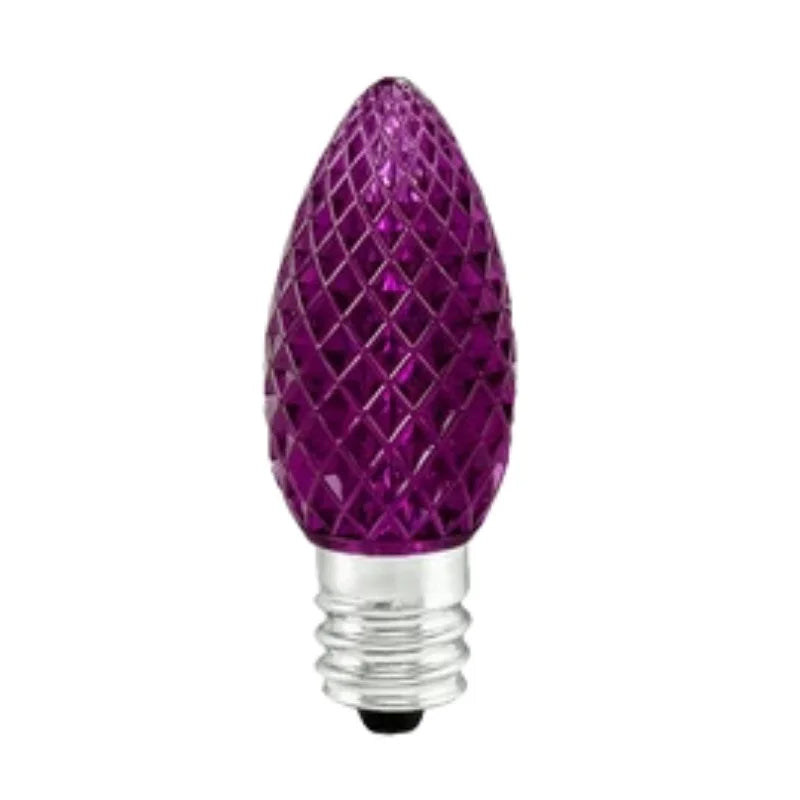 LED-C7-Bulb-Purple-Faceted-25pcs-1