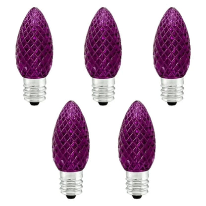 LED-C7-Bulb-Purple-Faceted-25pcs-3