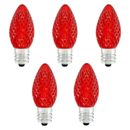 LED-C7-Bulb-Red-Faceted-25pcs-3