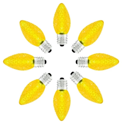 LED-C7-Bulb-Yellow-Faceted-25pcs-4