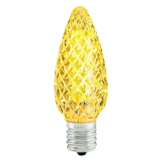 C9 Bulb - Yellow - Faceted (25pcs)