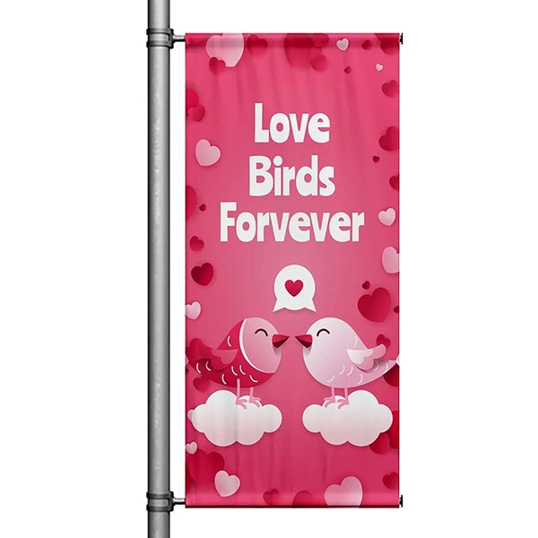 Love-Birds-Forever-Pole-Banner-1