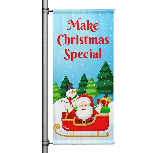 make-christmas-special-pole-banner