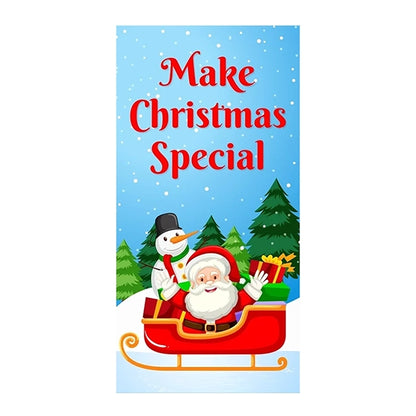 make-christmas-special-pole-banner