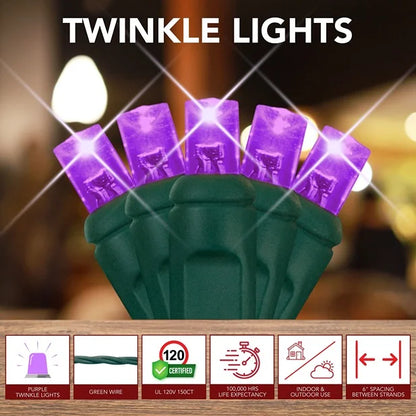 Purple-5MM-Twinkle-LED-Mini-Lights-Green-Wire-6-Spacing-7