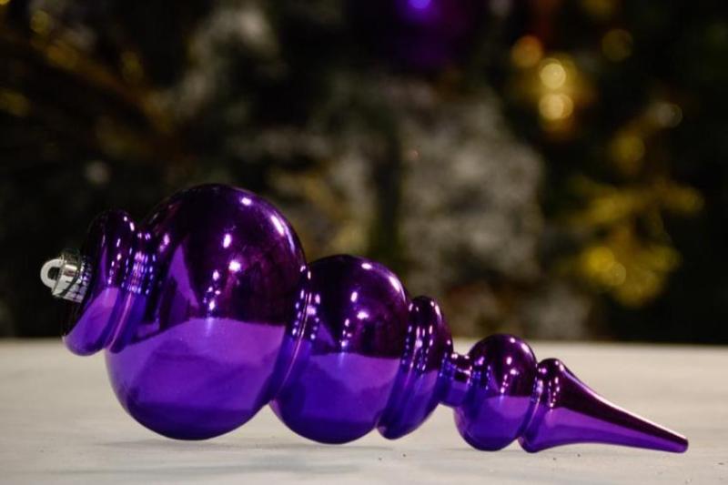 Purple Shiny Classic - 200MM - Ornament