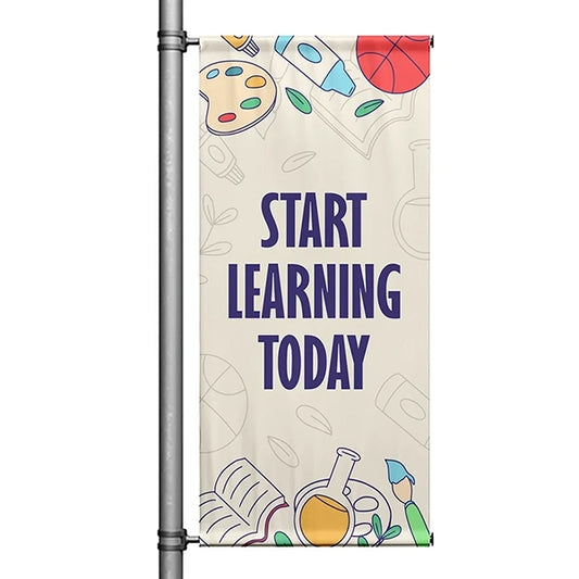 Start-Learning-Today-Pole-Banner-1