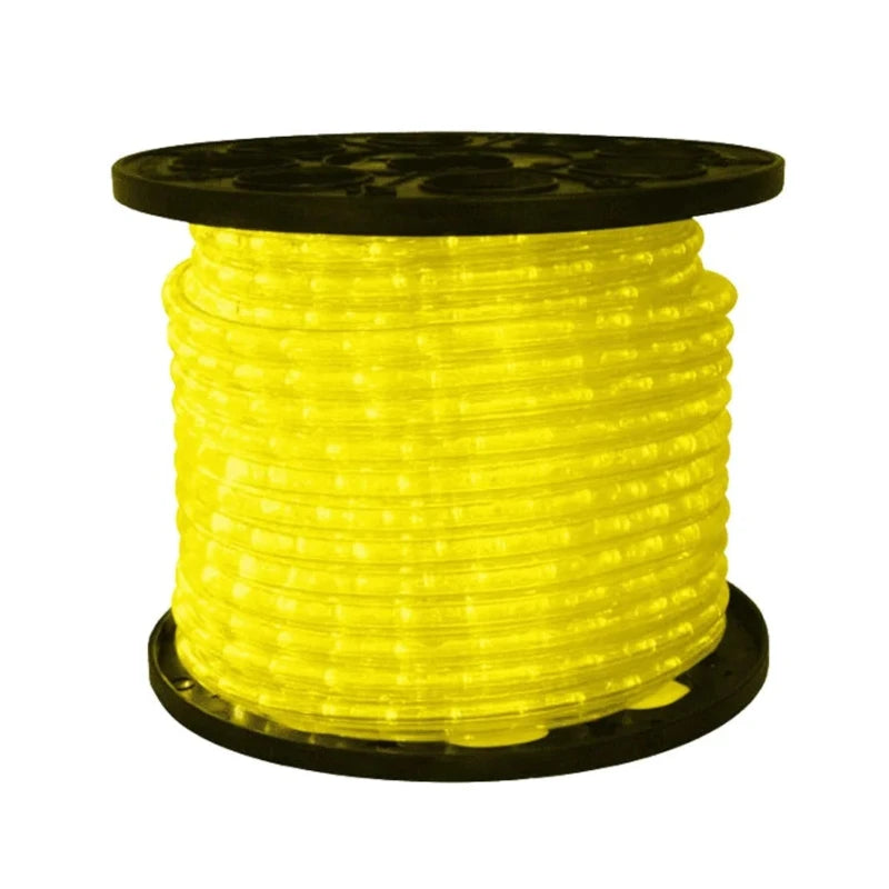 Yellow Rope Light 3/8’’ - 150FT Roll