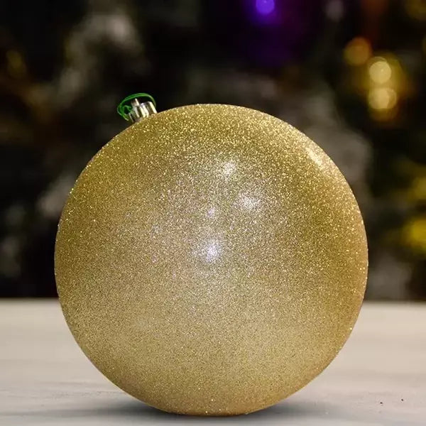 Champagne Glitter Ball - 200MM - Ornament