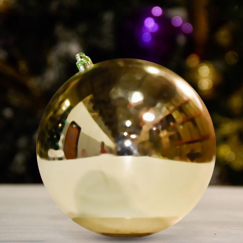 champagne-shiny-ball-tree-decor-ornament-100mm