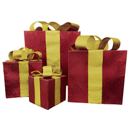 glittered-gift-box-set-red-with-gold-ribbon-non-lighted