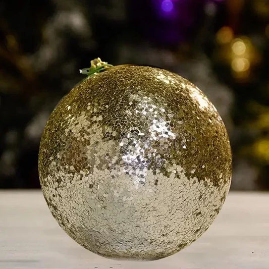 Gold Shiny Sequin Ball - 150MM - Ornament