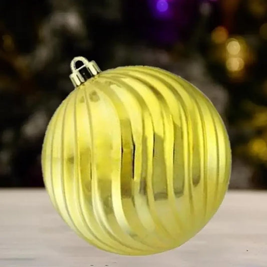 Gold Shiny Swirl - 80MM / Ornament