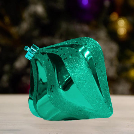 GREEN AQUA SHINY DROP - 200MM - Ornament