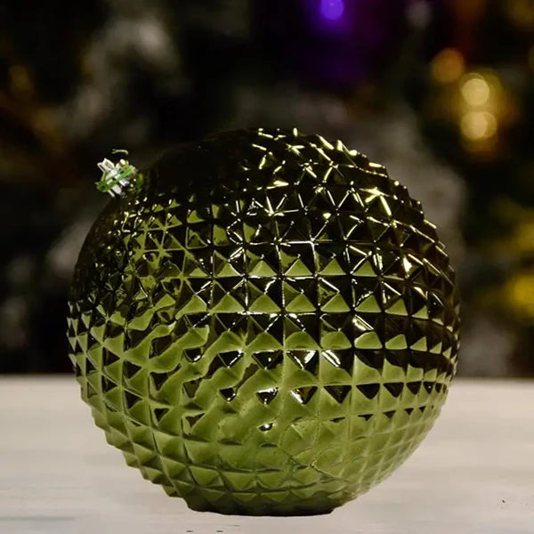 Green Shiny Durian - 150MM - Ornament