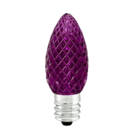 led-c7-bulb-purple-faceted-25pcs