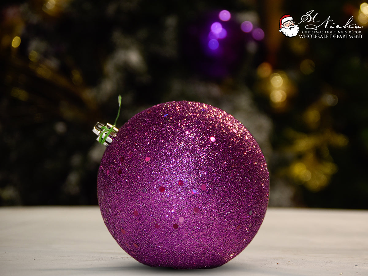purple-glitter-with-sequin-ball-christmas-tree-decor-ornament-st-nicks-CA