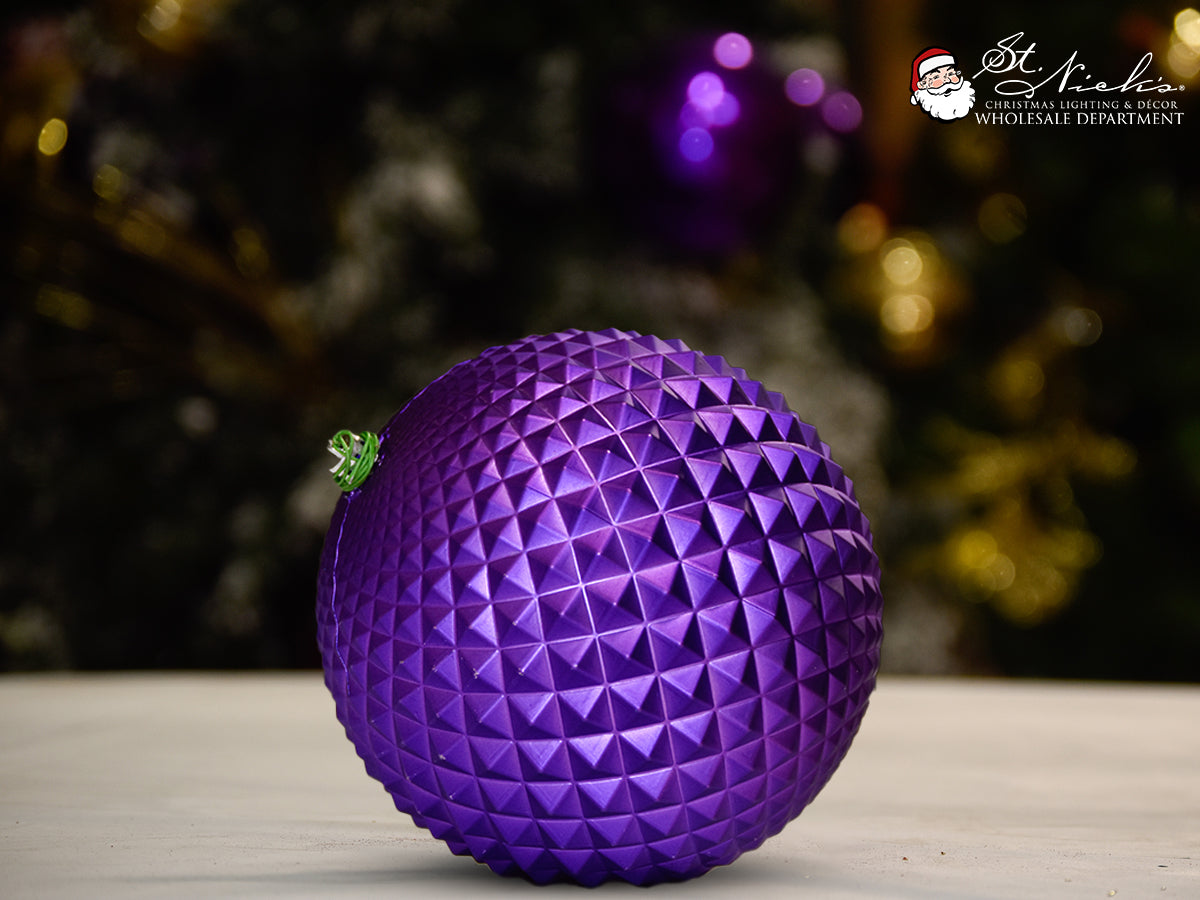 purple-matte-durian-christmas-tree-decor-ornament-st-nicks-CA