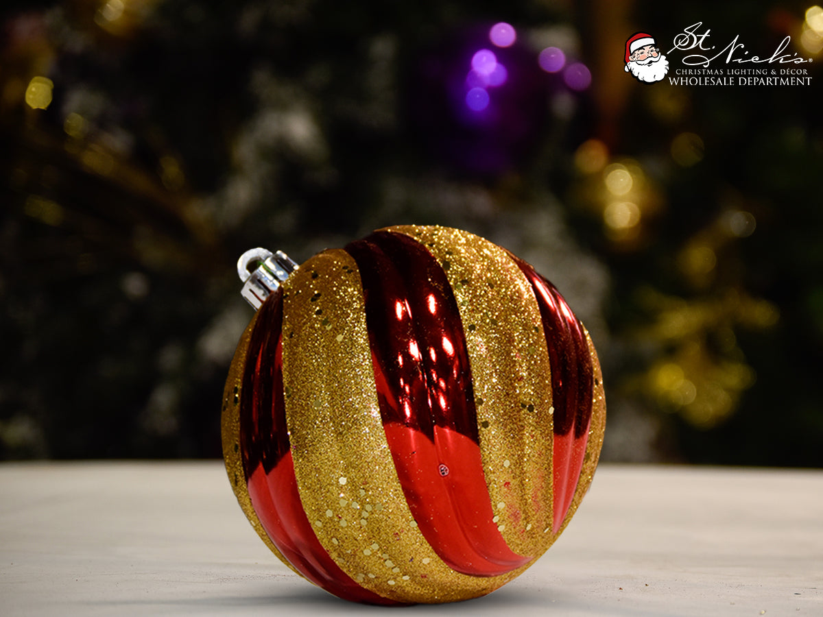 red-shiny-swirl-with-gold-glitter-sequin-christmas-tree-decor-ornament-st-nicks-CA