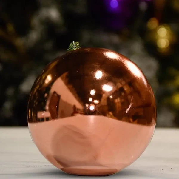 ROSEGOLD SHINY BALL - 100MM / Ball / Shiny - Ornament