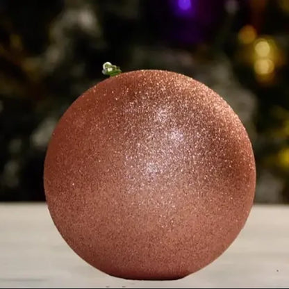 Rosegold Shiny Sequin Ball - 150MM - Ornament