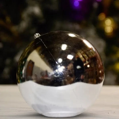 Silver Shiny Ball - 100MM / Ornament