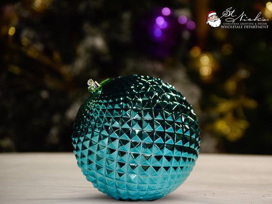 TEAL SHINY DURIAN - 150MM - Ornament