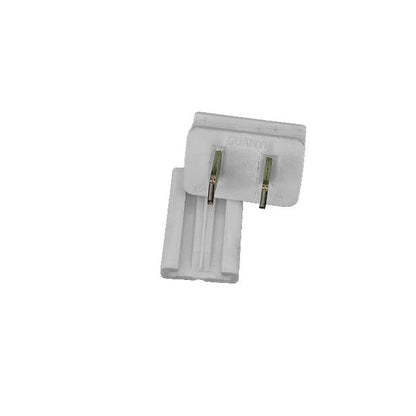 White Hardware Male SPT-2 Plugs PACK OF 25PCS